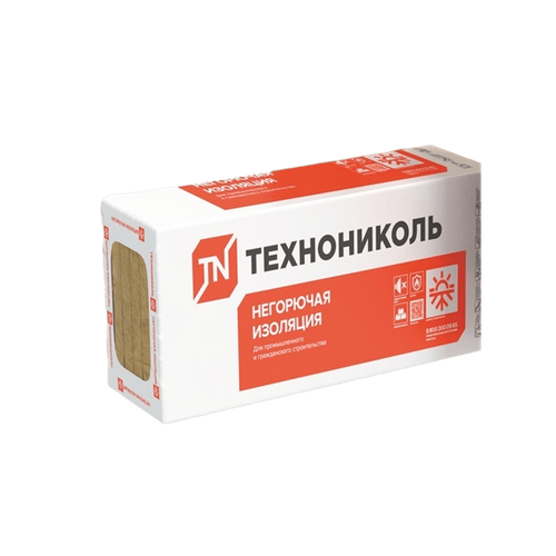 Базальтовые плиты ТЕХНОФАС ДЕКОР 1200х600х100 мм ( 3шт; 2.16 м²; 110 кг/м³ )